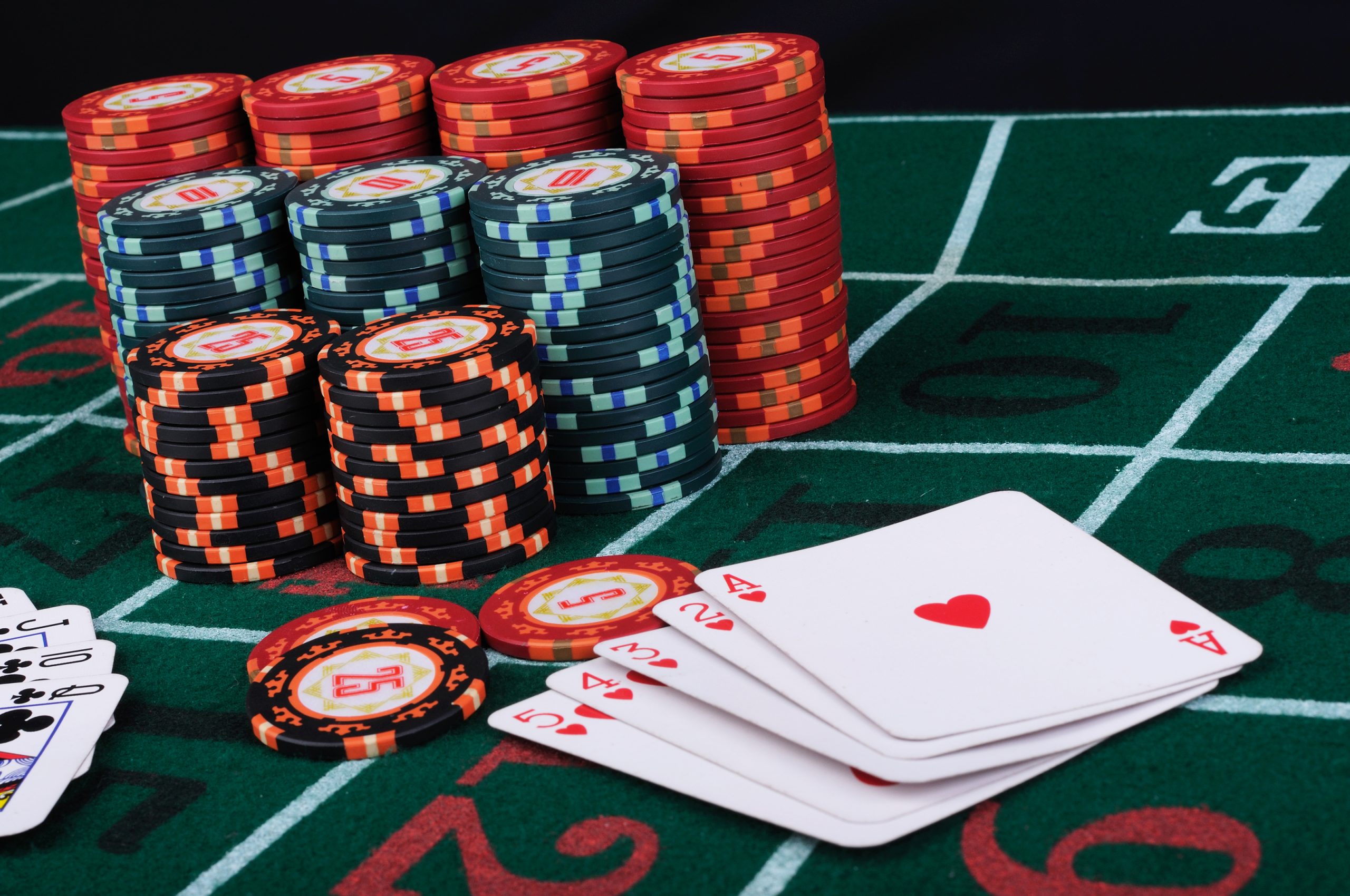 Playing Poker Online Game